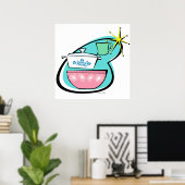 Atomic Cookware Design Poster (Heimbüro)