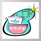 Atomic Cookware Design Poster (Vorne)