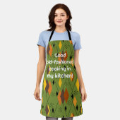 Atomic Diamonds der 70er Jahre Schürze (Getragen)