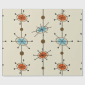 Atomic Era Geschenkpapier (Flach)