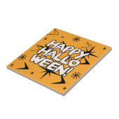 Atomic Era Happy Halloween Fliese (Seite)