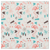 Atomic Flamingo Stoff (Nahaufnahme)
