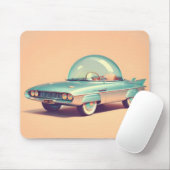 Atomic Futuristic Bubble Blaster Car Mousepad (Mit Mouse)