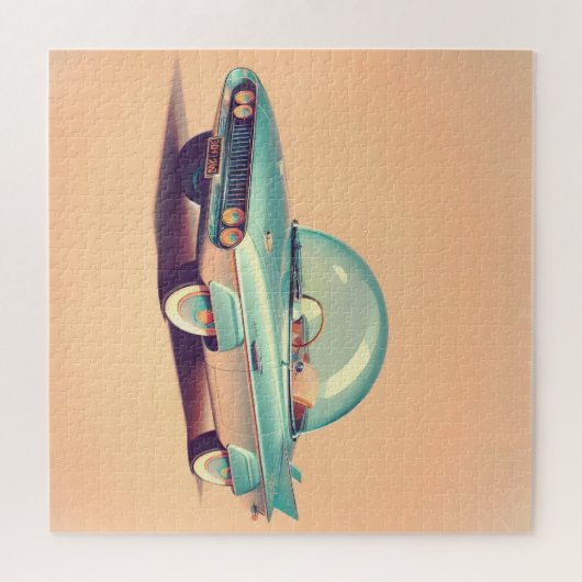 Atomic Futuristic Bubble Blaster Car Puzzle (Horizontal)