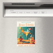 Atomic Futuristic Cosmic Storm Martini Magnet (In Situ (Geschirrspüler))