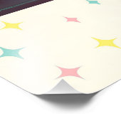 Atomic Futuristic New Florida Apartments Fotodruck (Ecke)