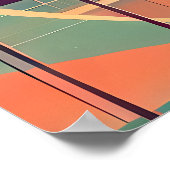 Atomic Futuristic New Florida Poster (Ecke)