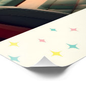 Atomic Futuristic Penthouse Apartment Poster (Ecke)