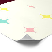 Atomic Futuristic Penthouse Apartment Poster (Ecke)