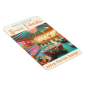 Atomic Futuristic Retro Florida Lounge Magnet (Rechte Seite)