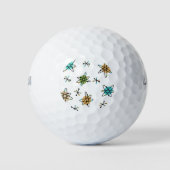 Atomic Golf Balls aus dem Mittelalter Golfball (Vorderseite)