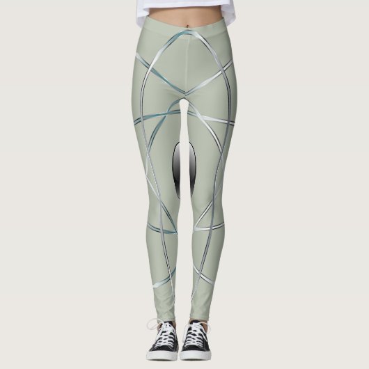 Atomic Gray Leggings (Vorderseite)