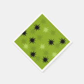 Atomic Green Sternexplosionen Paper Cocktail Napki Serviette (Ecke)