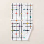 Atomic Grid Badhandtuch Set (Handtuch)