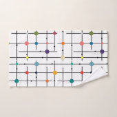Atomic Grid Badhandtuch Set (Handtuch)
