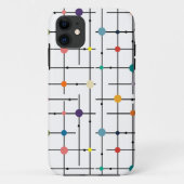 Atomic Grid Case-Mate iPhone Hülle (Rückseite)