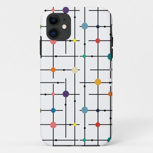 Atomic Grid Case-Mate iPhone Hülle (Rückseite)