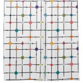 Atomic Grid Duschvorhang (Vorderseite)