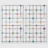 Atomic Grid Geschenkpapier (Flach)