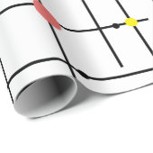 Atomic Grid Geschenkpapier (Rolleneckpunkt)