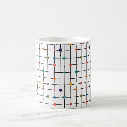 Atomic Grid Kaffeetasse (Mittel)