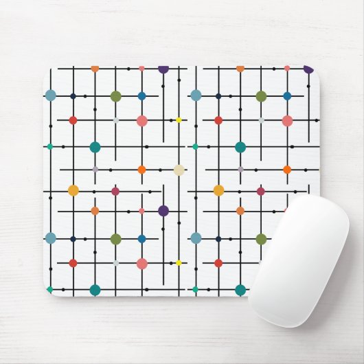 Atomic Grid Mousepad (Mit Mouse)