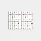 Atomic Grid Post-it Klebezettel (Vorderseite)