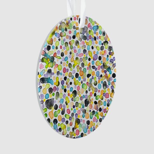 Atomic Gumdrops Acrylic Ornament (Vorderseite)