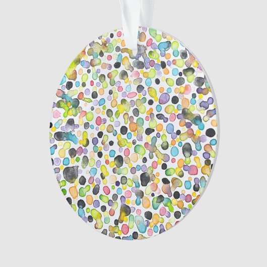 Atomic Gumdrops Acrylic Ornament (Vorderseite)