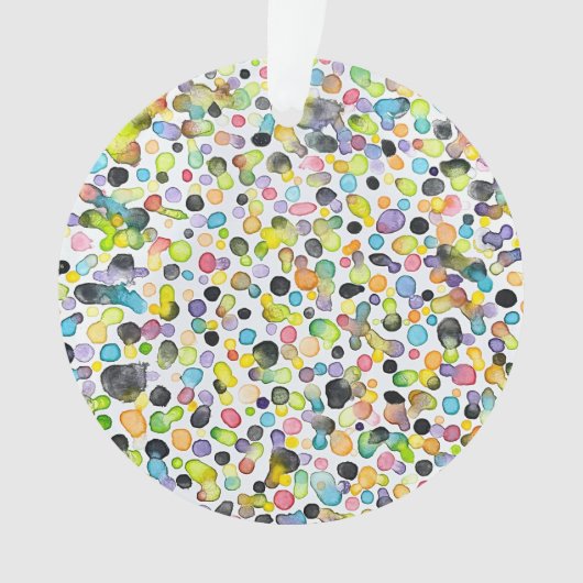 Atomic Gumdrops Acrylic Ornament (Vorderseite)