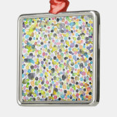 Atomic Gumdrops Gerahmte Ornament Aus Metall (Links)