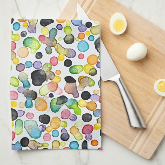 Atomic Gumdrops Küchentuch (Viertel Falte)