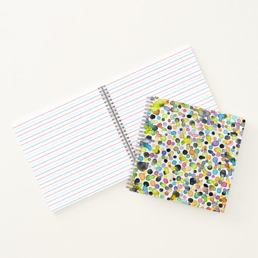 Atomic Gumdrops Square Notebook Notizblock (Innenseite)