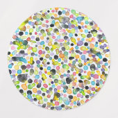 Atomic Gumdrops wasserdichte Labels Etiketten (Design 2)