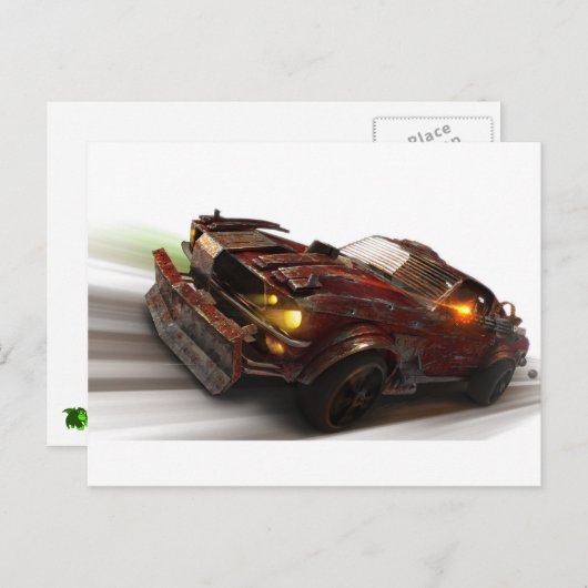 Atomic Highway! Postkarte (Vorne/Hinten)