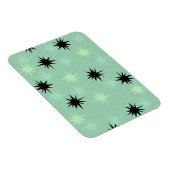 Atomic Jade and Mint Sternexplosionen Flexible Mag Magnet (Rechte Seite)