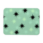 Atomic Jade and Mint Sternexplosionen Flexible Mag Magnet (Horizontal)