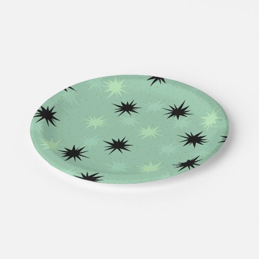 Atomic Jade Sternexplosionen Paper Teller (Schrägansicht)