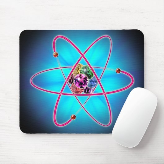 Atomic Jewels Mouse Pad Mousepad (Mit Mouse)