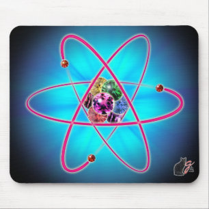 Atomic Jewels Mouse Pad Mousepad