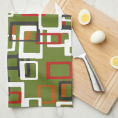 Atomic Kitchen Handtücher aus dem Mittelalter (Viertel Falte)