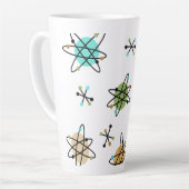 Atomic Latte Tasse Cup Mitte des Jahrhunderts (Linke Ecke)