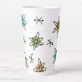 Atomic Latte Tasse Cup Mitte des Jahrhunderts (Vorderseite)