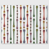 Atomic Lines  Geschenkpapier (Flach)