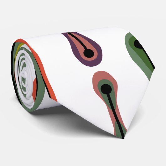 Atomic Lines  Krawatte (Gerollt)