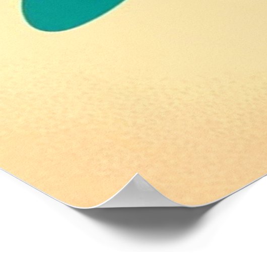 Atomic Martini Club Poster (Ecke)