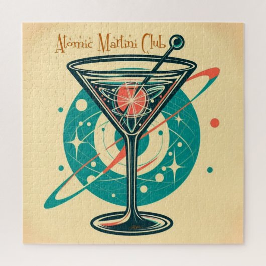 Atomic Martini Club Puzzle (Vertikal)