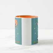 Atomic Martini Club Retro Futuristic Cocktail Tasse (Zentrum)