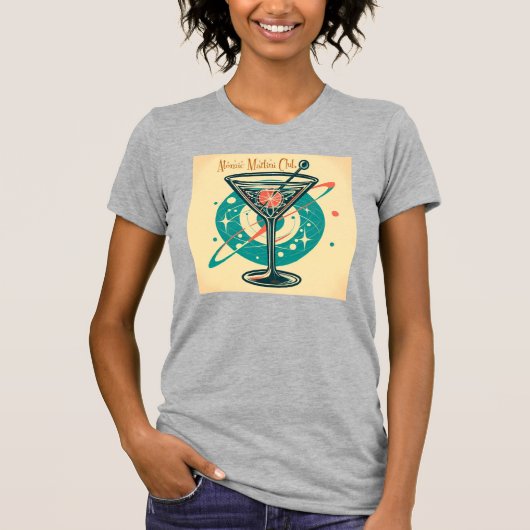 Atomic Martini Club T-Shirt (Vorderseite)