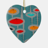 Atomic Mid Century Inspiriert Abstrakt Keramik Ornament (Rechts)